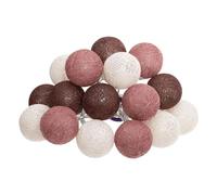 Guirlande Led 16 Boules Dune 255cm Multicolore