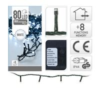 Guirlande LED 8m - Blanc froid - Générique