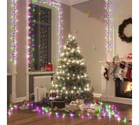 vidaXL Guirlande LED compacte avec 3000 LED Multicolore pastel 65m PVC