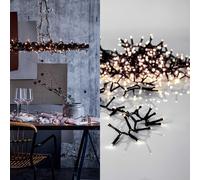 Guirlande lumineuse extérieure CRISPY ICE WHITE noir LED 540x 31V DC