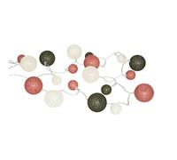 Guirlande LED en coton L340cm - Atmosphera Créateur d'intérieur