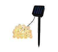 Guirlande LED Extérieure Solaire 30 Boules 5m 5000K Blanc froid