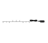 Guirlande lumineuse LED décoration de jardin chaîne de Noël intérieur et extérieur H 300 cm 1800K