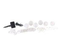 Guirlande LED solaire 3,8 m à 20 mini-lampions - blanc chaud Blanc Chaud G