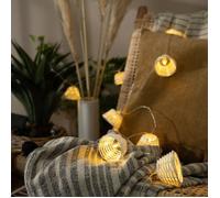 Guirlande LED Solaire Digha 1,8m Blanc