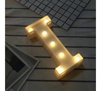 Guirlande Lettre I décorative LED