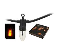 Ledkia Guirlande LED Flamme E14 Extérieur