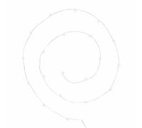 Atmosphera - Guirlandes - 100 micro LED - argent et blanc chaud - L1000 cm