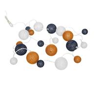 Guirlande Lumineuse 20 Boules LED 340cm Orange