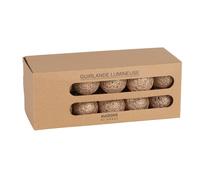 Guirlande lumineuse 20 LED L315 4x315x4cm Beige
