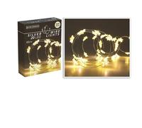 Guirlande Lumineuse 20 Leds Stars Blanc Chaud 95cm