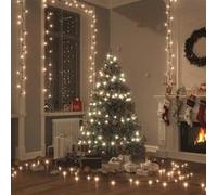 Vidaxl Guirlande Lumineuse 400 Led 40 M 8 Effets Lumineux Blanc Chaud