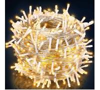 Guirlande lumineuse 600 LED 20m illumination Blanc chaud décoration Noël éclairage cascade intérieur extérieur
