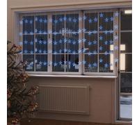 Guirlande lumineuse à étoiles LED 500 LED 8 fonctions vidaXL Bleu 456x135 cm