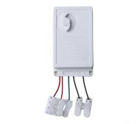 Guirlande lumineuse à LED EK-04 avec bouton d'entrée réglable pour variateur d'intensité des bandes LED alimentées en CC sans soudure (C)