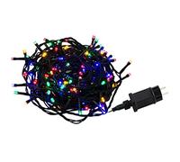 Guirlande lumineuse avec 120 LED multicolores pour l'intérieur et l'extérieur