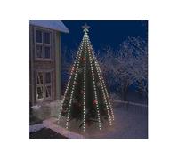 vidaXL Guirlande lumineuse avec 500 LED Blanc froid 500 cm Int/Ext
