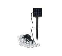 Guirlande lumineuse avec panneau solaire 30LED énergie solaire pour décor Noël 6m G
