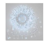 Guirlande Lumineuse Boa 10m 500 LED, Câble Blanc IP44 Extensible 30m, Déco Intérieur Extérieur, Éclairage Blanc Froid pour .