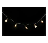 Guirlande lumineuse Bocaux - 10 LED - L. 140 cm - Noir