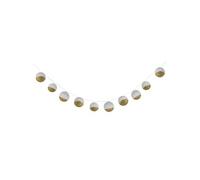 - Guirlande Lumineuse "Boule" 178cm Blanc & Or