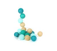 - Guirlande lumineuse boules colorées 20 LED 3,45 m Bleu