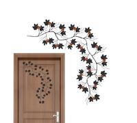 Guirlande Lumineuse Branche de Vigne Halloween | Lumières de Vigne Citrouilles à Piles | Éclairage 8 Modes Guirlande Murale Effrayante en Brindille pour Salon Terrasse Escalier Jardin Porche Fenêtre