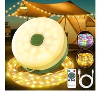 Guirlande Lumineuse de Camping Enroulable 10m, Rechargeable USB Lampe Camping, 2500mAh, 9 Modes Écla ACCESSOIRES FABRICATION MAISON