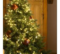 Guirlande lumineuse de noël compacte led blanc chaud flash 5 m