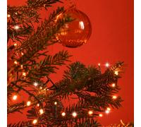 Guirlande lumineuse de noël compacte led cuivre flash 5 m