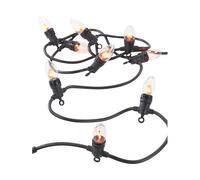 Guirlande lumineuse décorative 4,2 m à 10 ampoules effet flammes - Lunartec