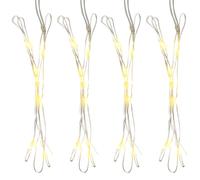 Guirlande lumineuse décorative guirlande lumineuse suspendue lampe de balcon lumière extérieure lumière de fête 40x bande LED, 0,04 W, L 148 cm