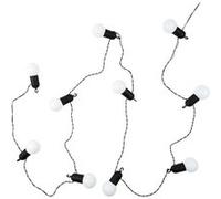 Guirlande Lumineuse d'Extérieur 10 Ampoules LED Blanches Eclairage Blanc Chaud - HERYS - ALTOBUY Blanc G