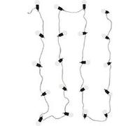 Guirlande lumineuse d'extérieur 20 ampoules led blanches (L5,70m) - - ALTOBUY Blanc