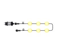 Guirlande lumineuse d'extérieur 6 boules Ampoule LED BOLLY LIGHT 5,5m avec crochet