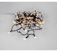 Guirlande lumineuse d'extérieur CRISPY ICE WHITEnoir LED IP44