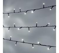 Guirlande Lumineuse Essential Connect 30m 300 LED Blanche Câble Vert Raccordable