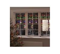 vidaXL Guirlande LED étoile lune