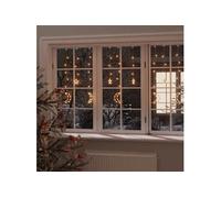Vidaxl Guirlande Lumineuse Étoile Et Lune Avec Télécommande 138 Led Multicolore