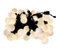 Guirlande lumineuse extérieur guinguette 100 leds - Aueq - 10m + 3m de rallonge boules 8 mode de foncitonnement etanche ip44