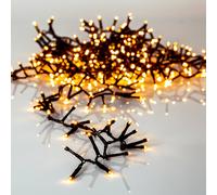 Guirlande lumineuse extérieure GOLDEN WARM WHITE noir LED