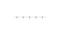 Guirlande lumineuse extérieure LED 10x0,24W, 3000K, IP44 - Markslöjd - Garden 24