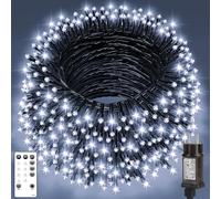 Guirlande Lumineuse Extérieure Noël 80M 800LED Blanc Froid Électrique | Guirlande Lumières Étanche IP44 8 Modes avec Télécommande Minuterie pour le Balcon Jardin Terrasse Sapin de Noel Décoration