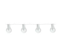 Guirlande lumineuse extérieure PARTAJ IP44 LED 16X0,064W en matière synthétique blanc 4500x60x95mm