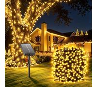 Guirlande Lumineuse Exterieure Solaire,22M & 200 LED 8 Modes-Colorée | IP65 Étanche Guirlande Solaire Exterieur pour Jardin Terrasse Fête Noël Mariage 1 Pack