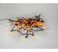 Guirlande lumineuse extérieure WARM WHITE IP44 LED 80X0,064W en matière synthétique noir 5600x0mm
