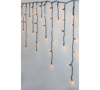 Guirlande lumineuse extérieure WARM WHITE IP44 LED 960X0,064W en matière synthétique noir 23900x0x550mm