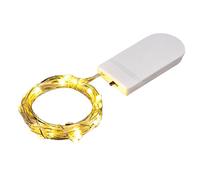 Guirlande Lumineuse, Guirlande Lumineuse De 1 Mètre À Piles, Guirlande Lumineuse LED En Fil De Cuivre Festif, Guirlande Lumineuse Étoilée De Vacances À LED, Guirlande Lumineuse D'intérieur Pour Le Nou
