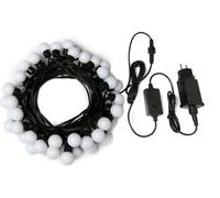 Guirlande lumineuse intelligente d'extérieur LBM 10 m - 50 ampoules globe 3 cm