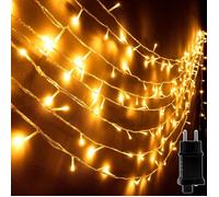 Guirlande Lumineuse Intérieur Exterieure 100 Led 10M Guirlande Lumineuse Sapin de Noel Lumiere Sapin Led Electrique Deco Noel